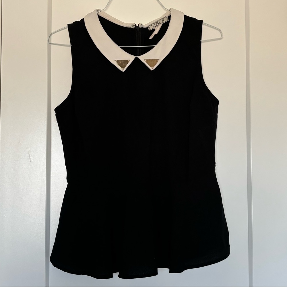 Chloe K Black Shirt